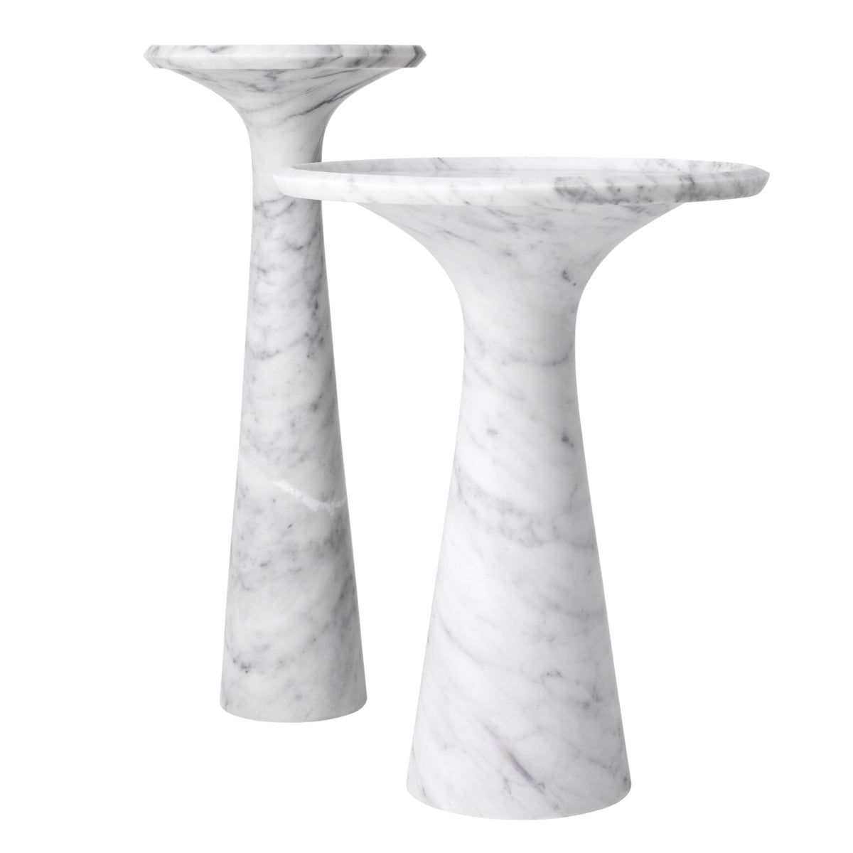 Marble Side Table High Pompano