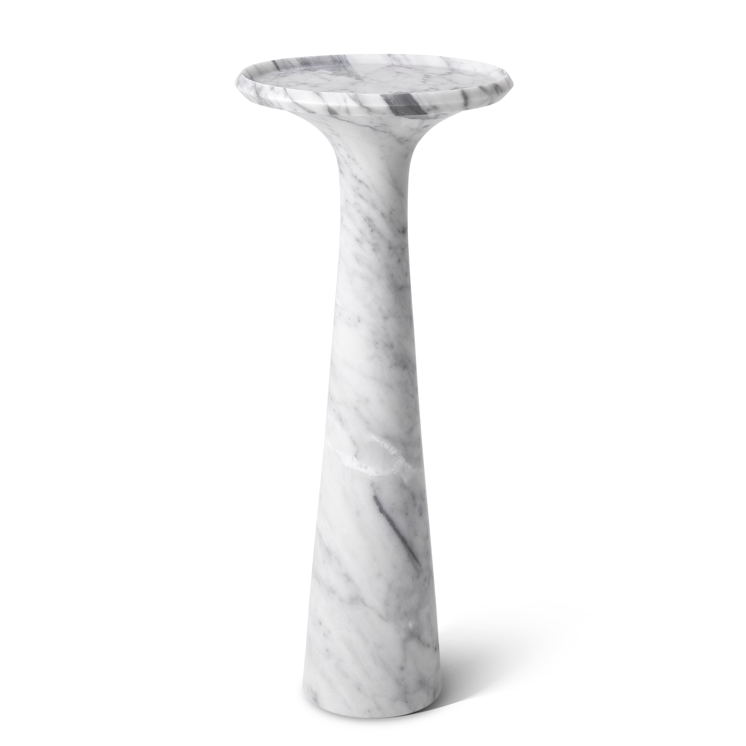 Marble Side Table High Pompano