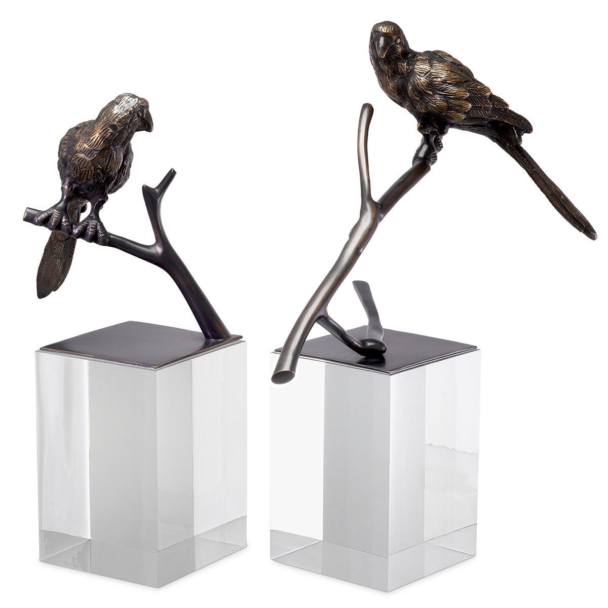 Bronze Bird Figurines (2) Morgana | Eichholtzmh.com