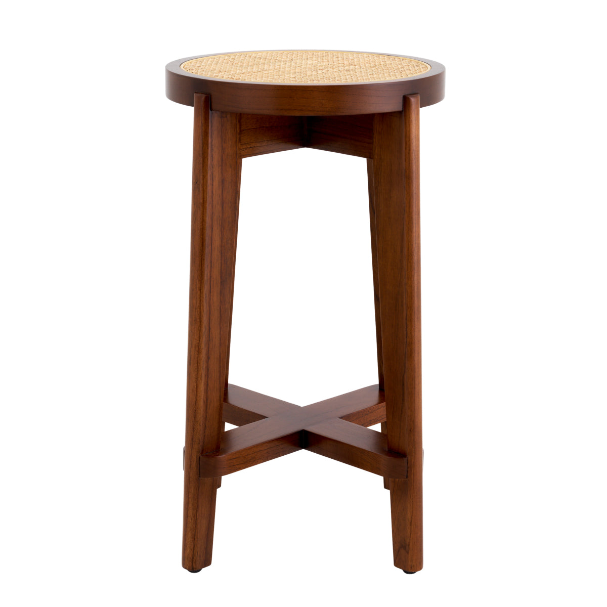 Brown Rattan Counter Stool Dareau | Eichholtzmh.com