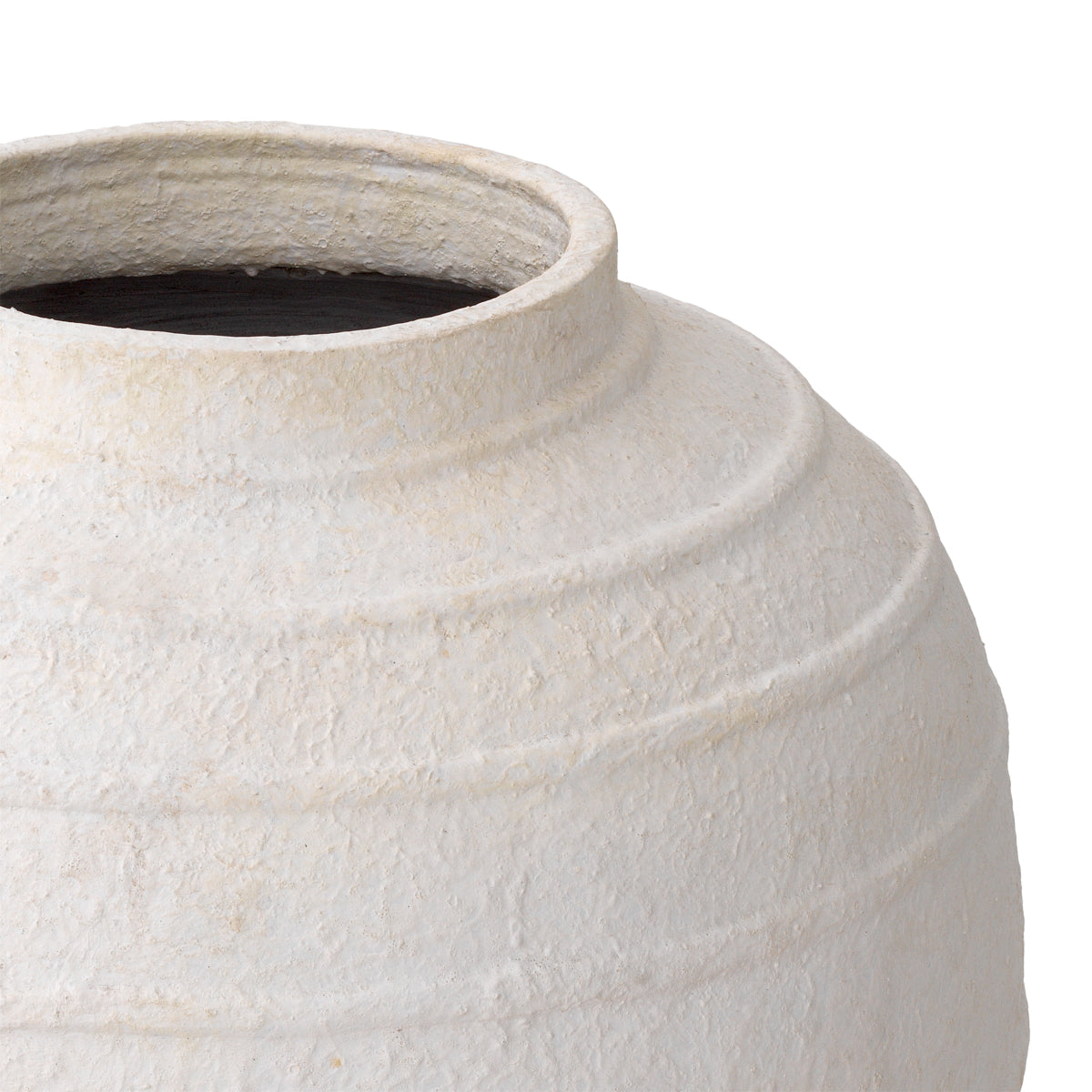 White Handmade Clay Vase Romane | Eichholtzmh.com