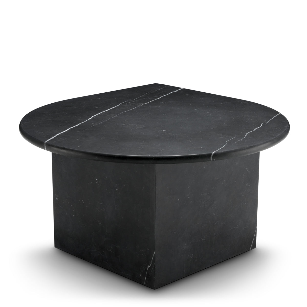 Black Marble Nesting Coffee Table (3) Naples