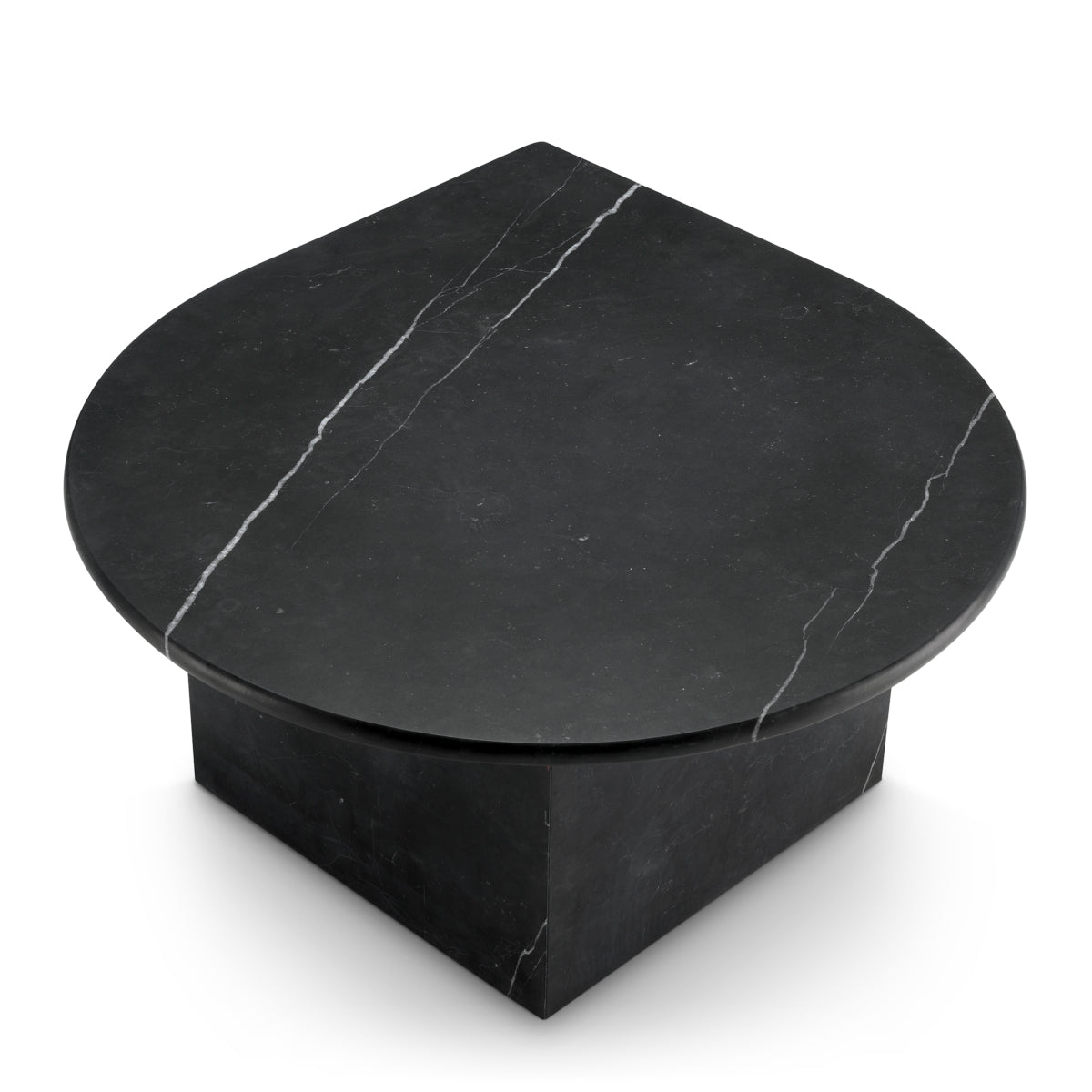Black Marble Nesting Coffee Table (3) Naples