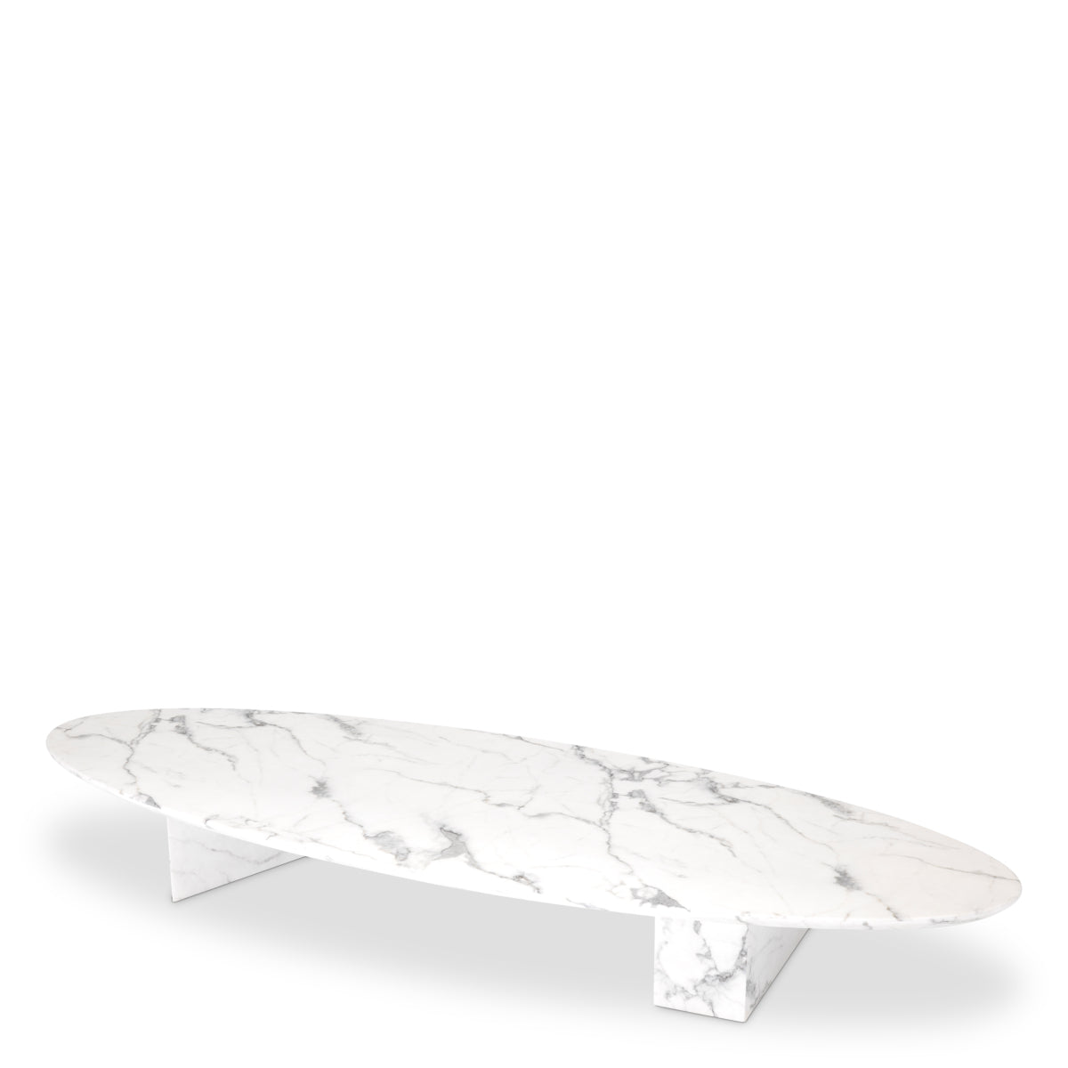 Marble Oval Coffee Table Aurore | Eichholtzmh.com