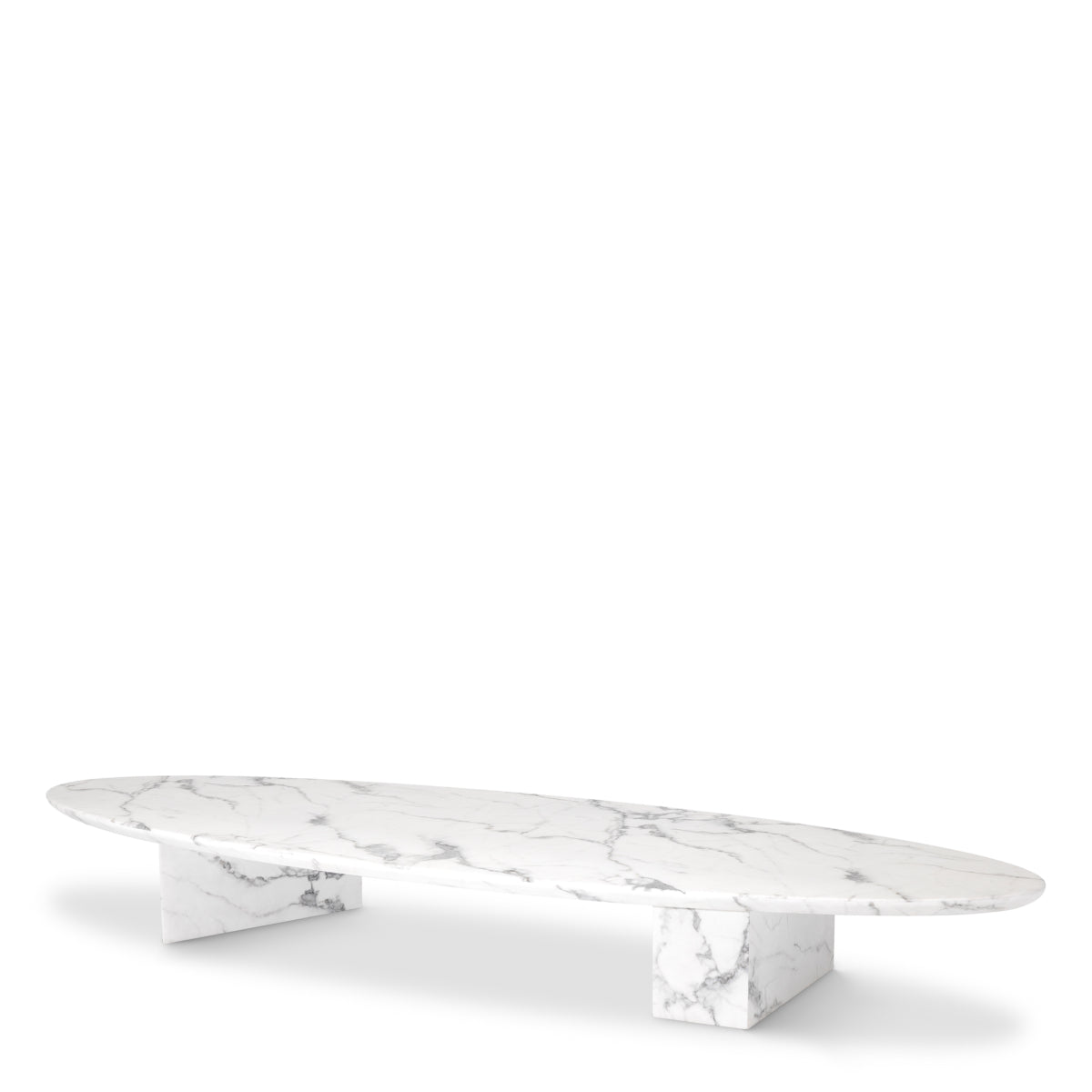 Marble Oval Coffee Table Aurore | Eichholtzmh.com