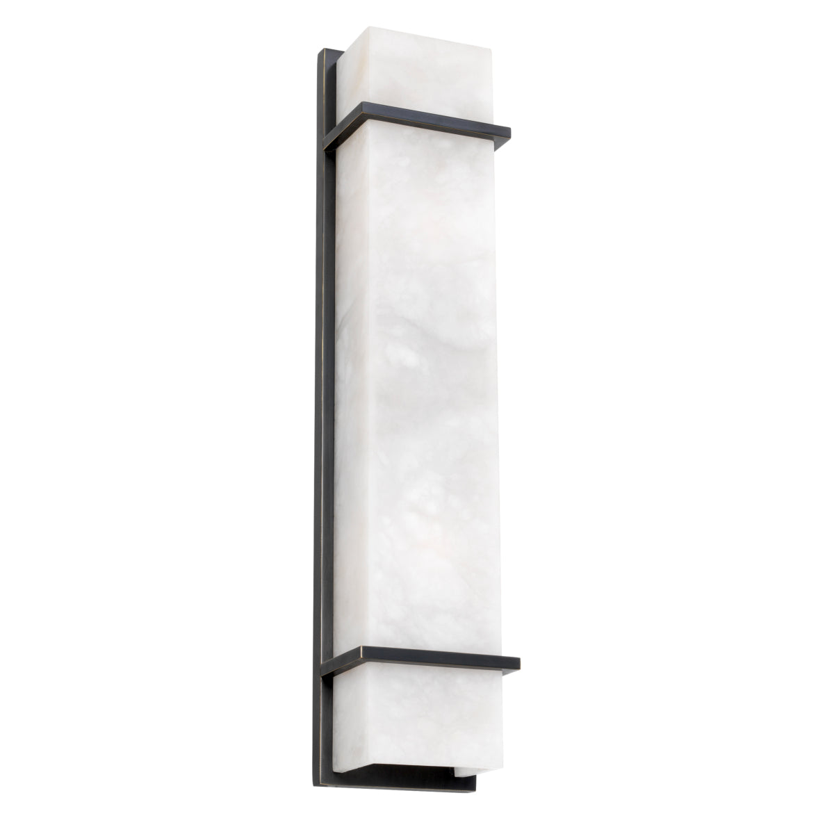 Alabaster Bronze Wall Lamp L Spike