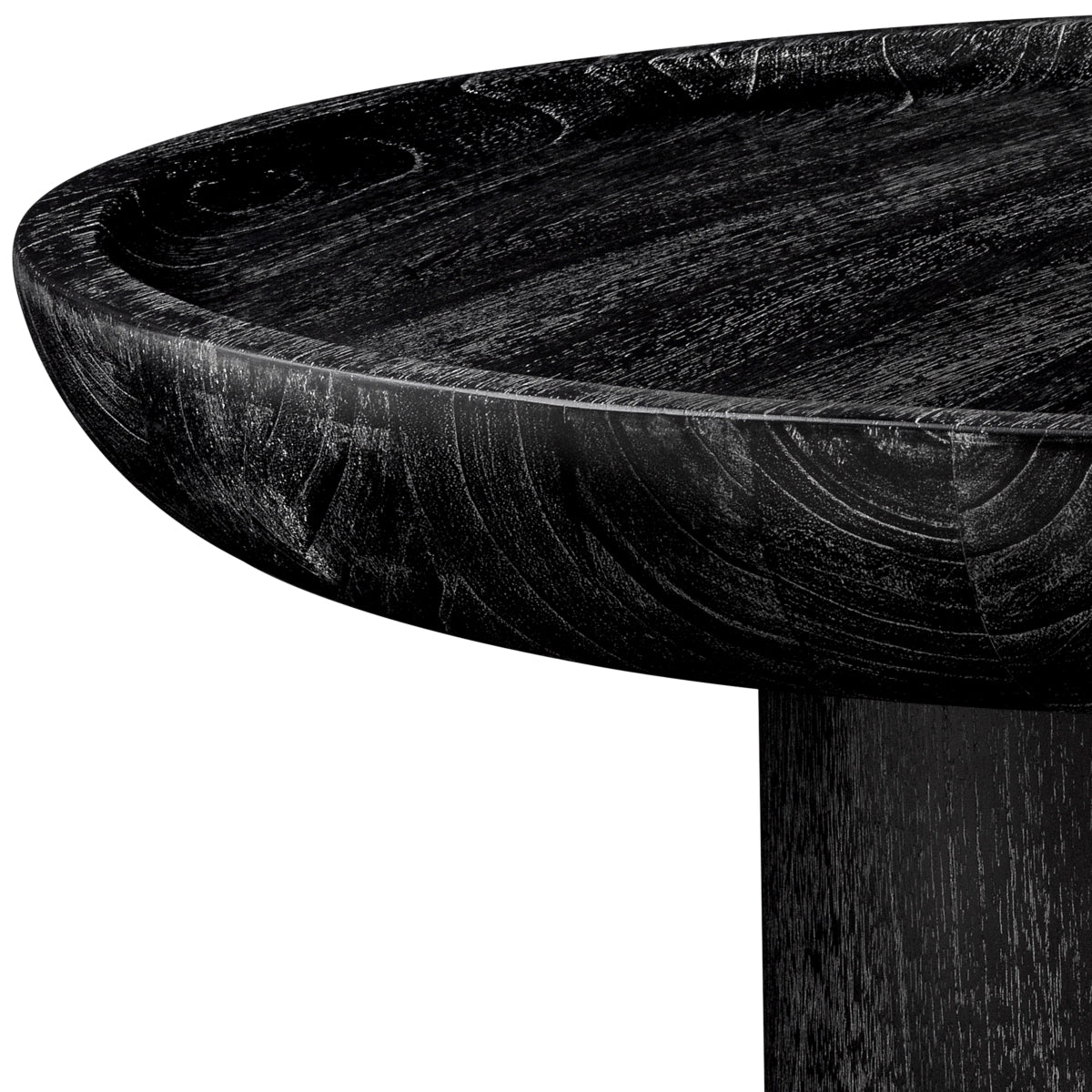 Round Gray Side Table Rouault | Eichholtzmh.com