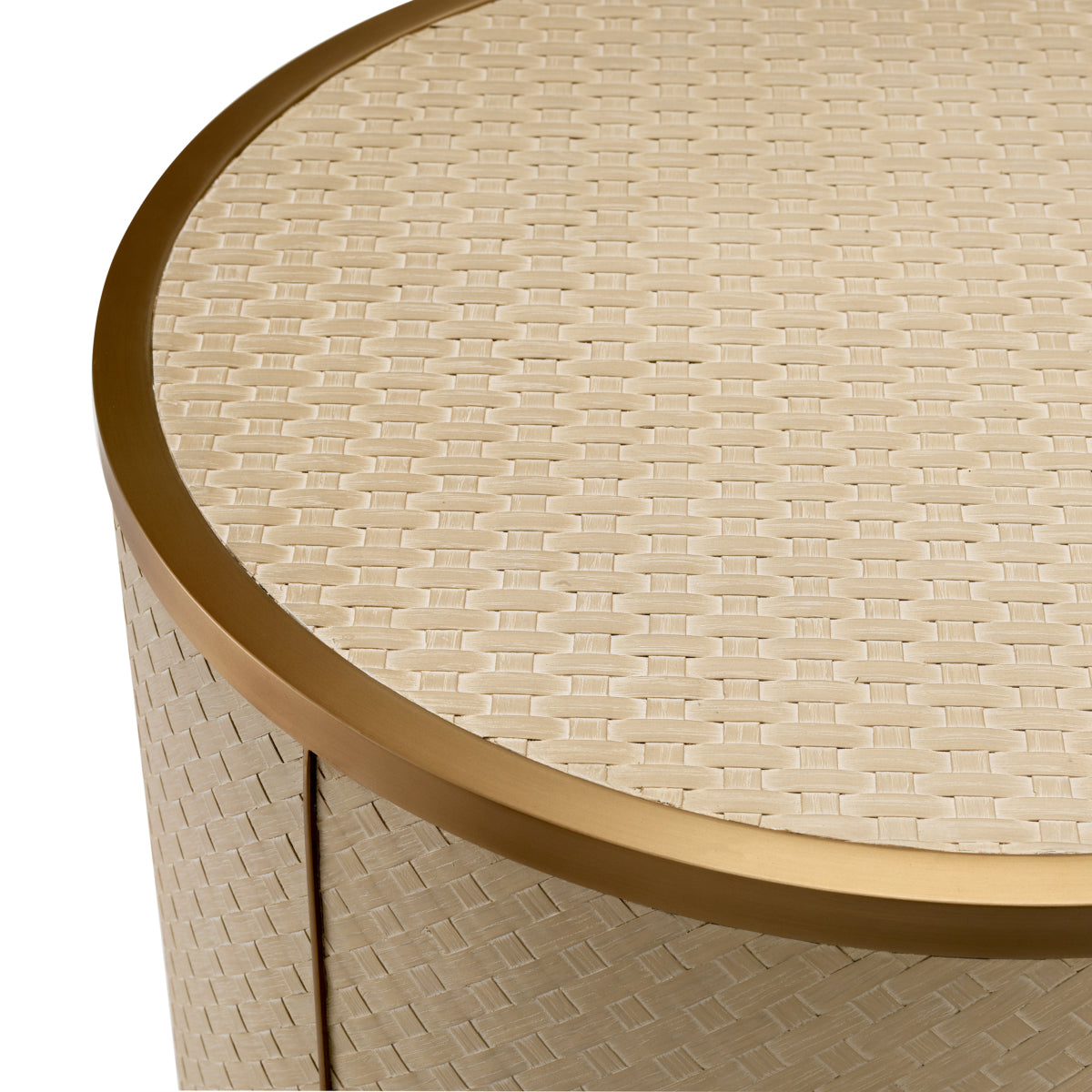 Woven Oak Side Table Napa Valley | Eichholtzmh.com