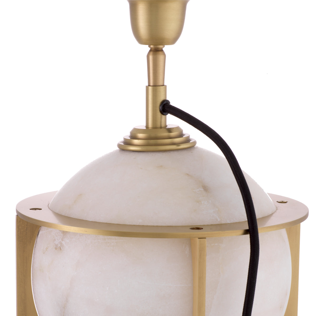 Brass Alabaster Table Lamp Eternity