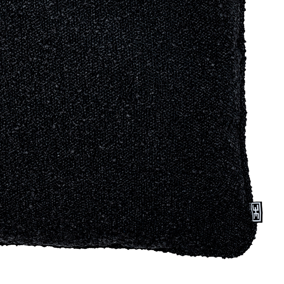 Black Square Scatter Pillow L Bouclé | Eichholtzmh.com
