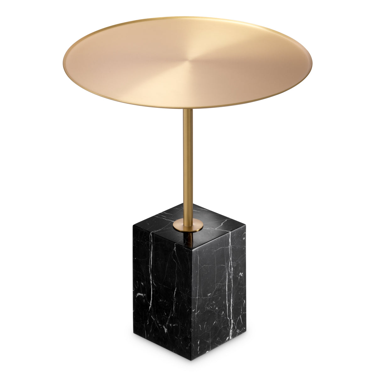 Marble Base Side Table Cole