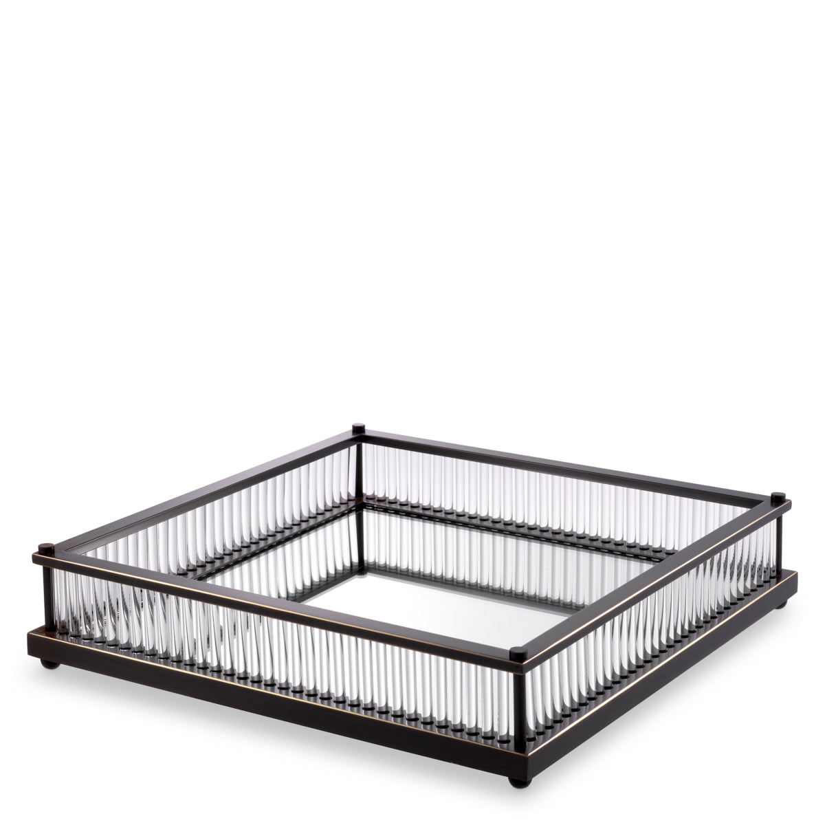 Bronze Square Tray Cora