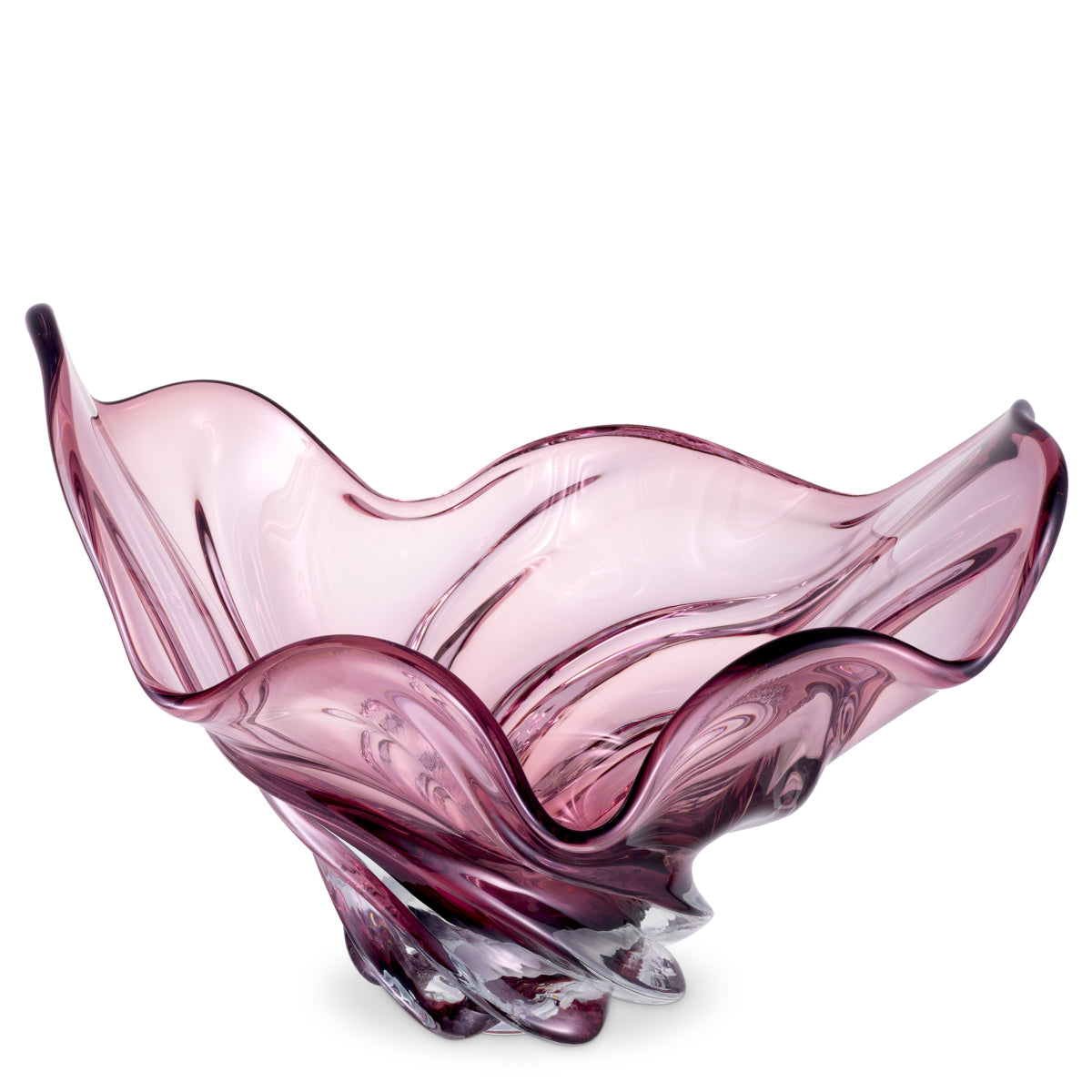 Pale Pink Glass Bowl Ace