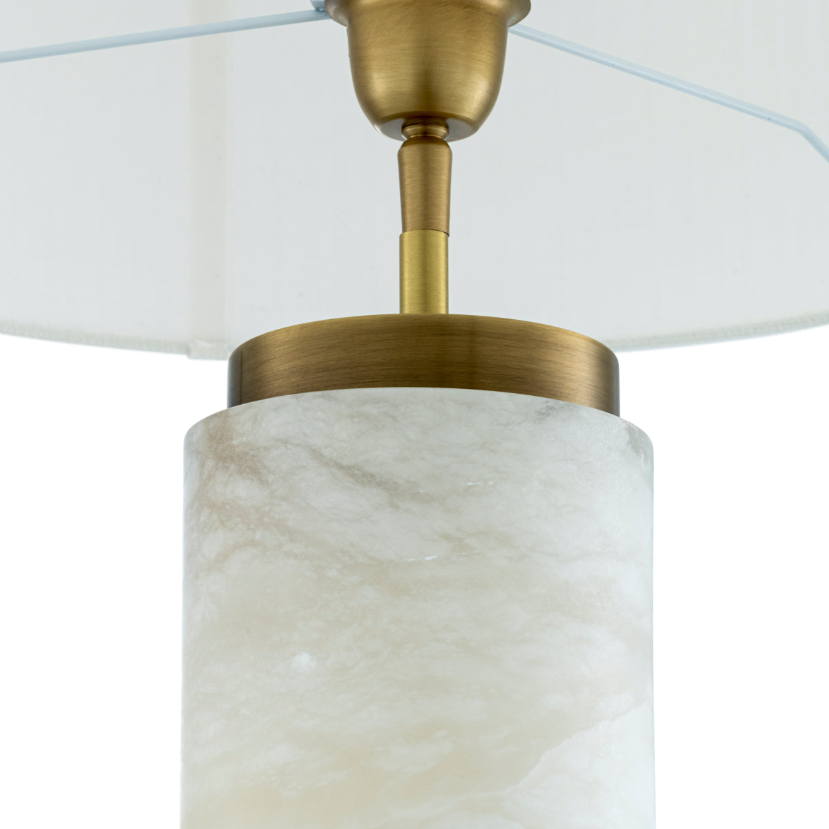 Alabaster Drum Table Lamp Lxry