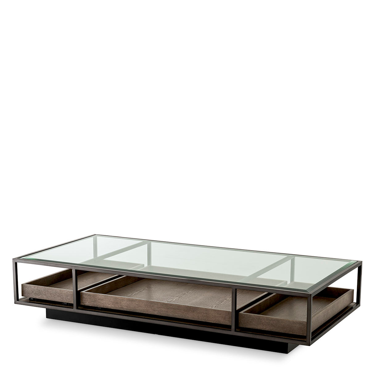 Bronze Rectangular Coffee Table Roxton