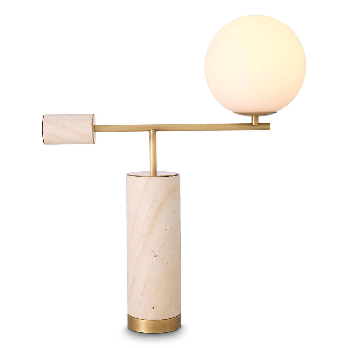 Travertine Table Lamp Xperience | Eichholtzmh.com