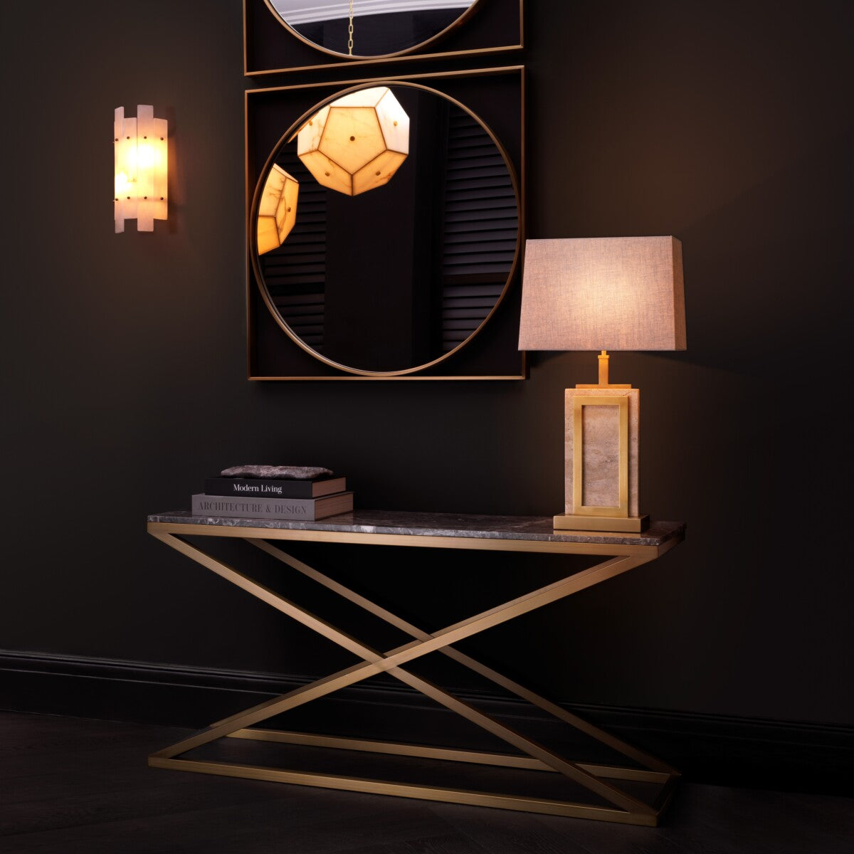 Rectangular Console Table Criss Cross | Eichholtzmh.com