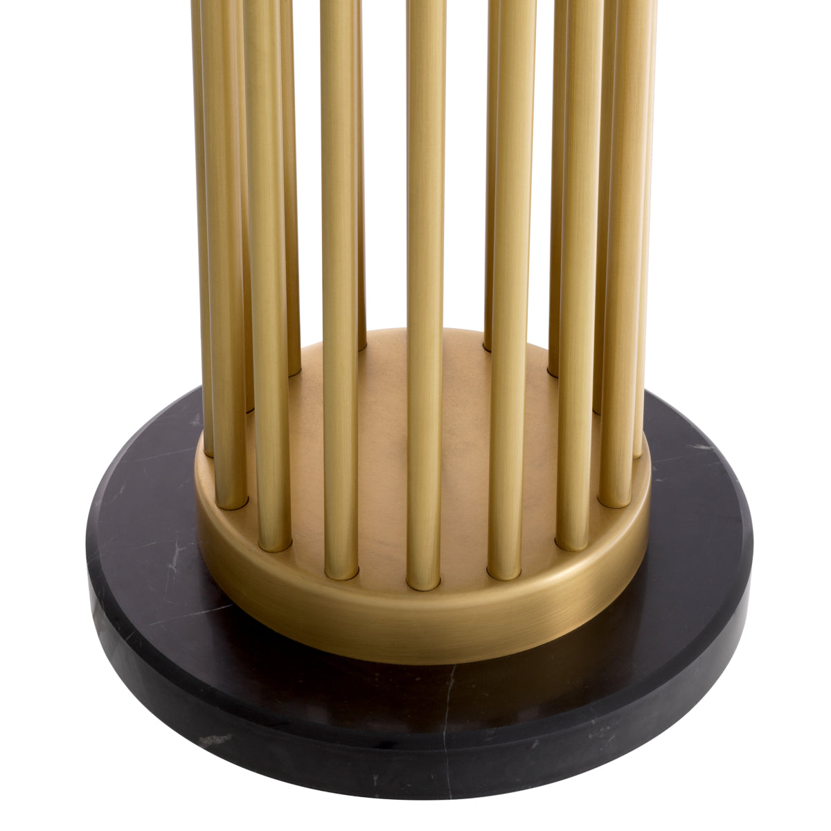 Black Antique Brass Floor Lamp Condo