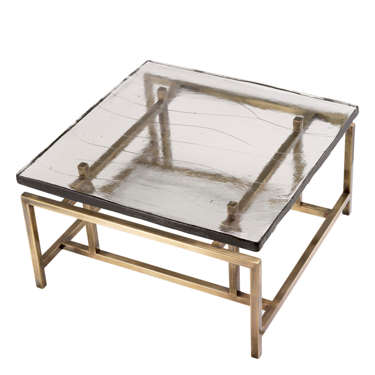 Handmade Glass Coffee Table Schlumberg | Eichholtzmh.com
