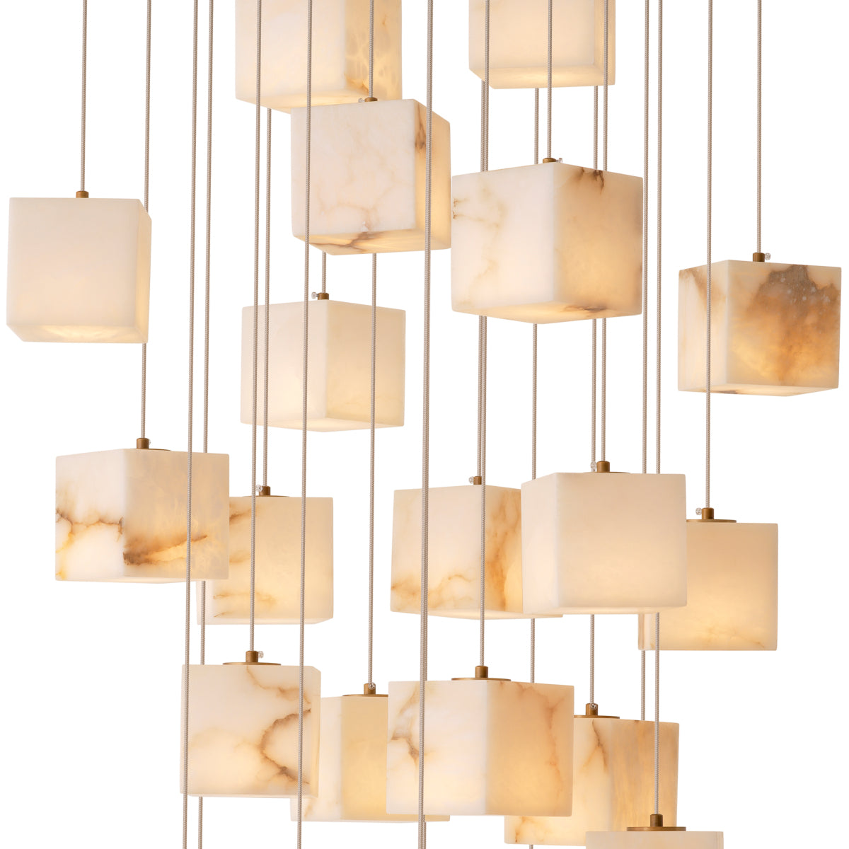 Alabaster Blocks Chandelier Duboce | Eichholtzmh.com
