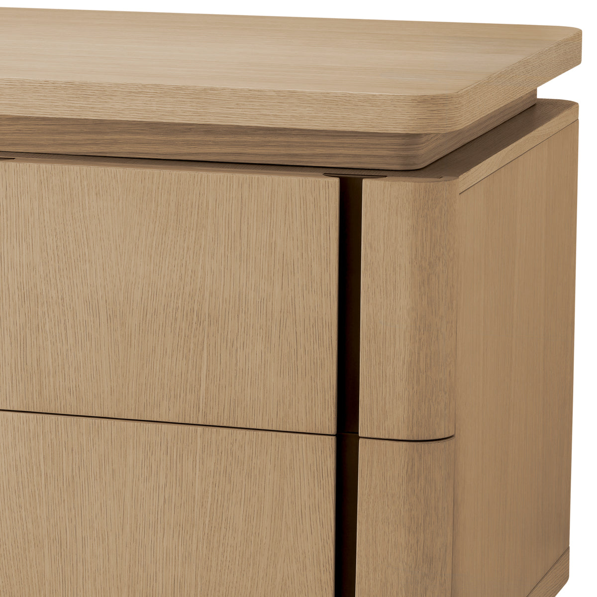 Natural Oak Contemporary Desk Modesto