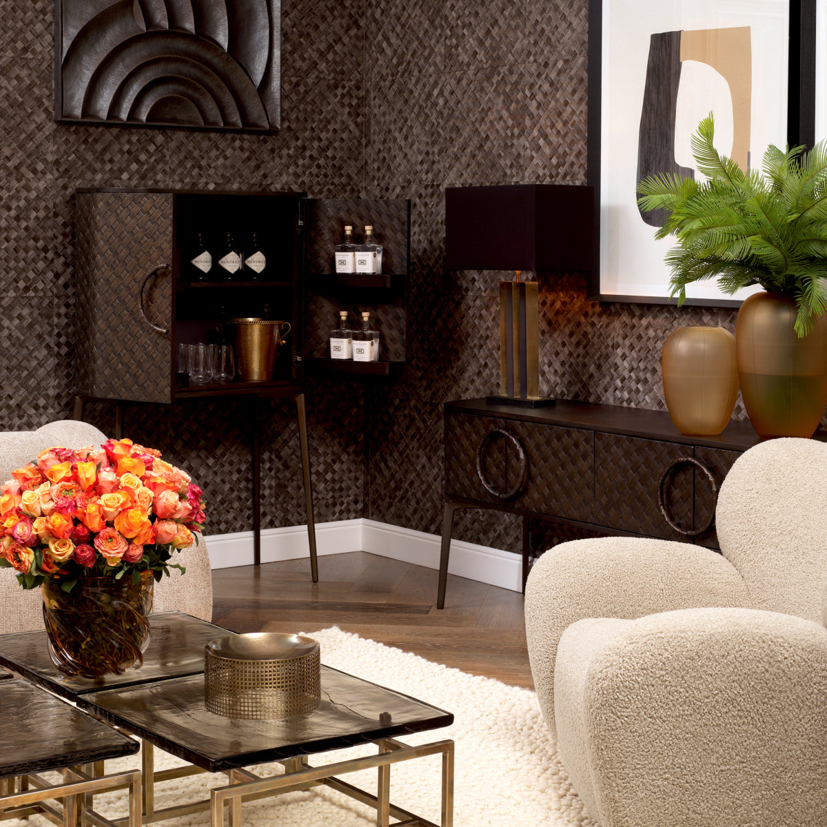 Woven Oak Dresser Nilsson | Eichholtzmh.com