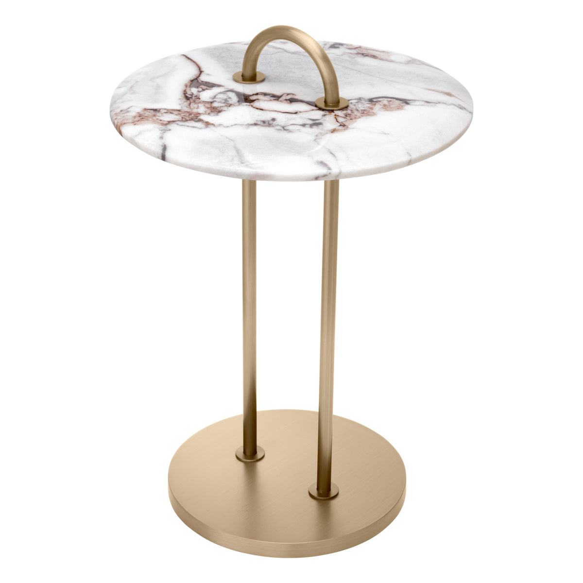 White Marble Side Table Zappa