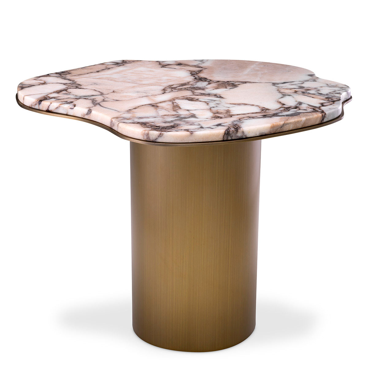 White Free-Form Side Table Shapiro