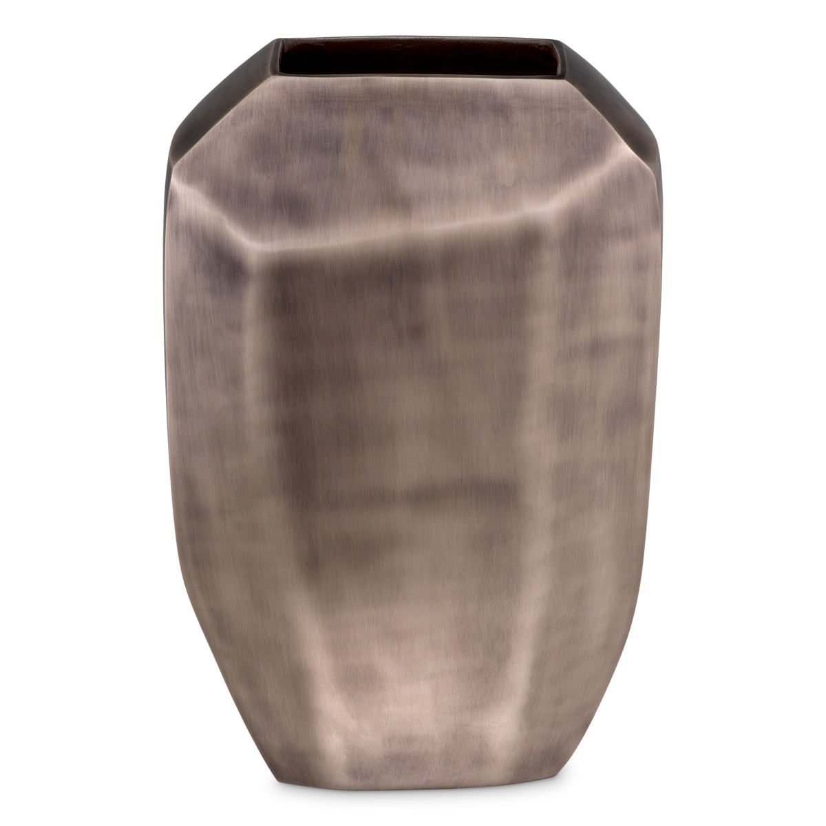 Matte Nickel Vase L Linos