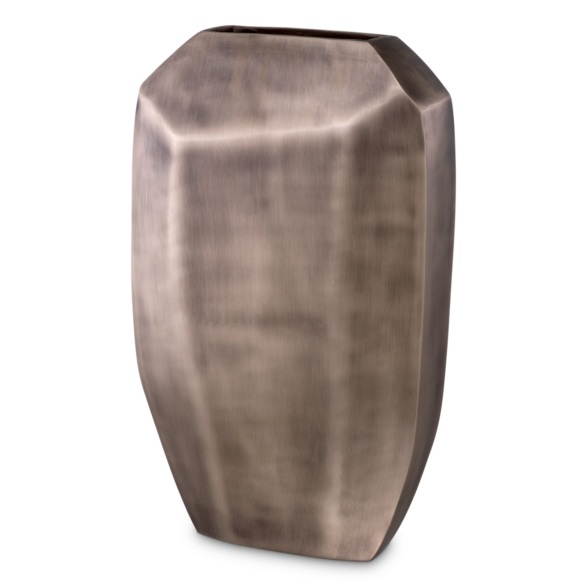 Matte Nickel Vase L Linos