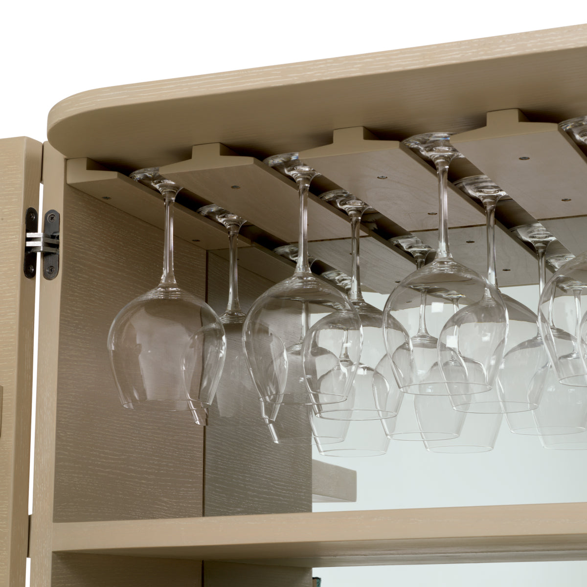 Oak Mirrored Bar Cabinet Cabana | Eichholtzmh.com