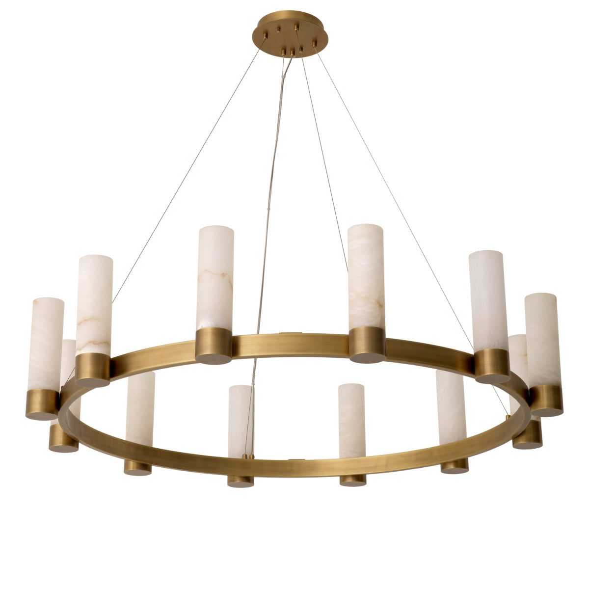 Alabaster Cylinders Chandelier Castro | Eichholtzmh.com