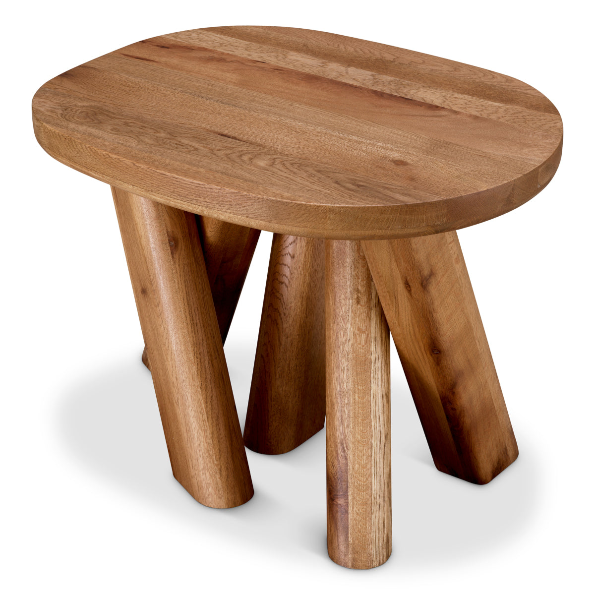 Oval Oak Side Table Bayshore | Eichholtzmh.com