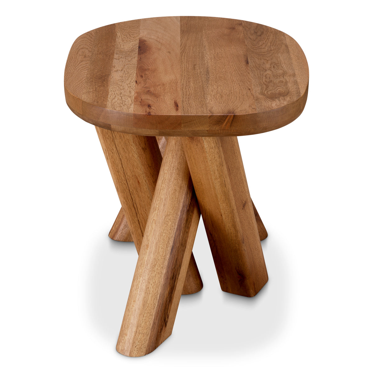 Oval Oak Side Table Bayshore | Eichholtzmh.com