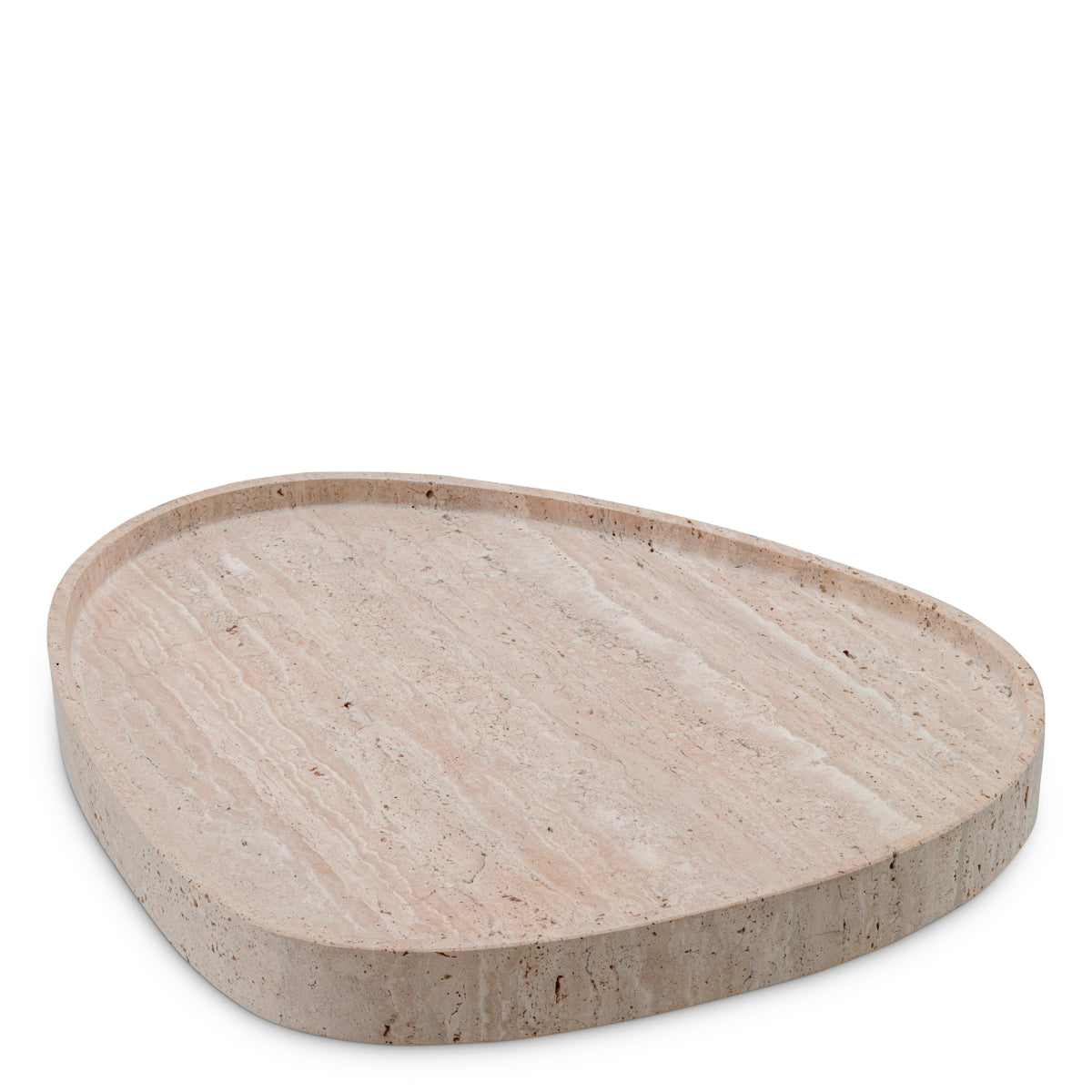 Beige Travertine Tray Arman | Eichholtzmh.com