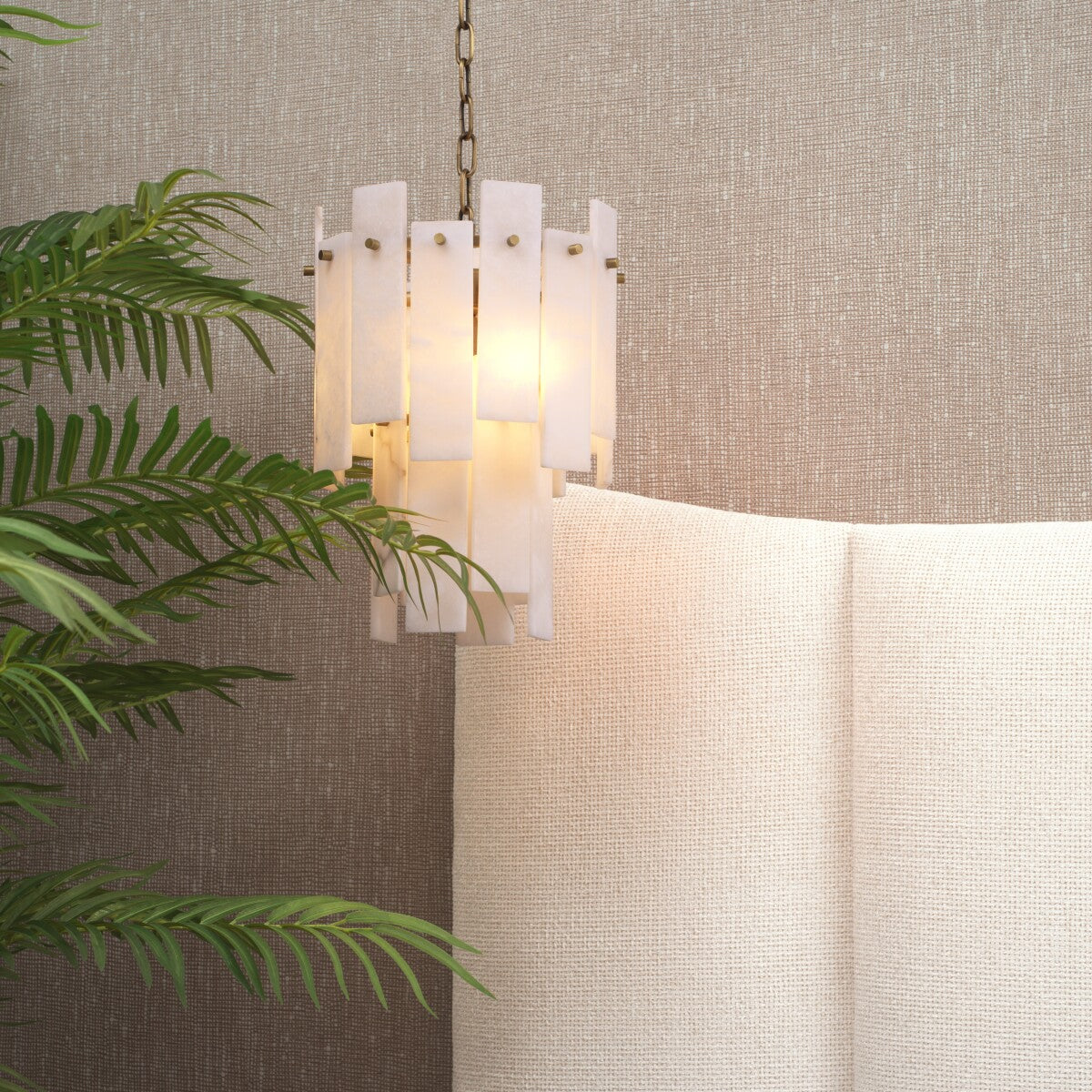 Alabaster Sheet Chandelier Acevedo | Eichholtzmh.com