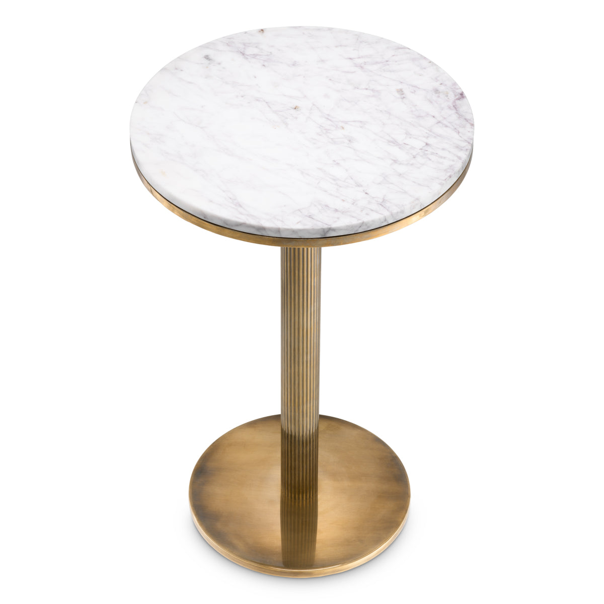 White Marble Side Table Tavolara | Eichholtzmh.com