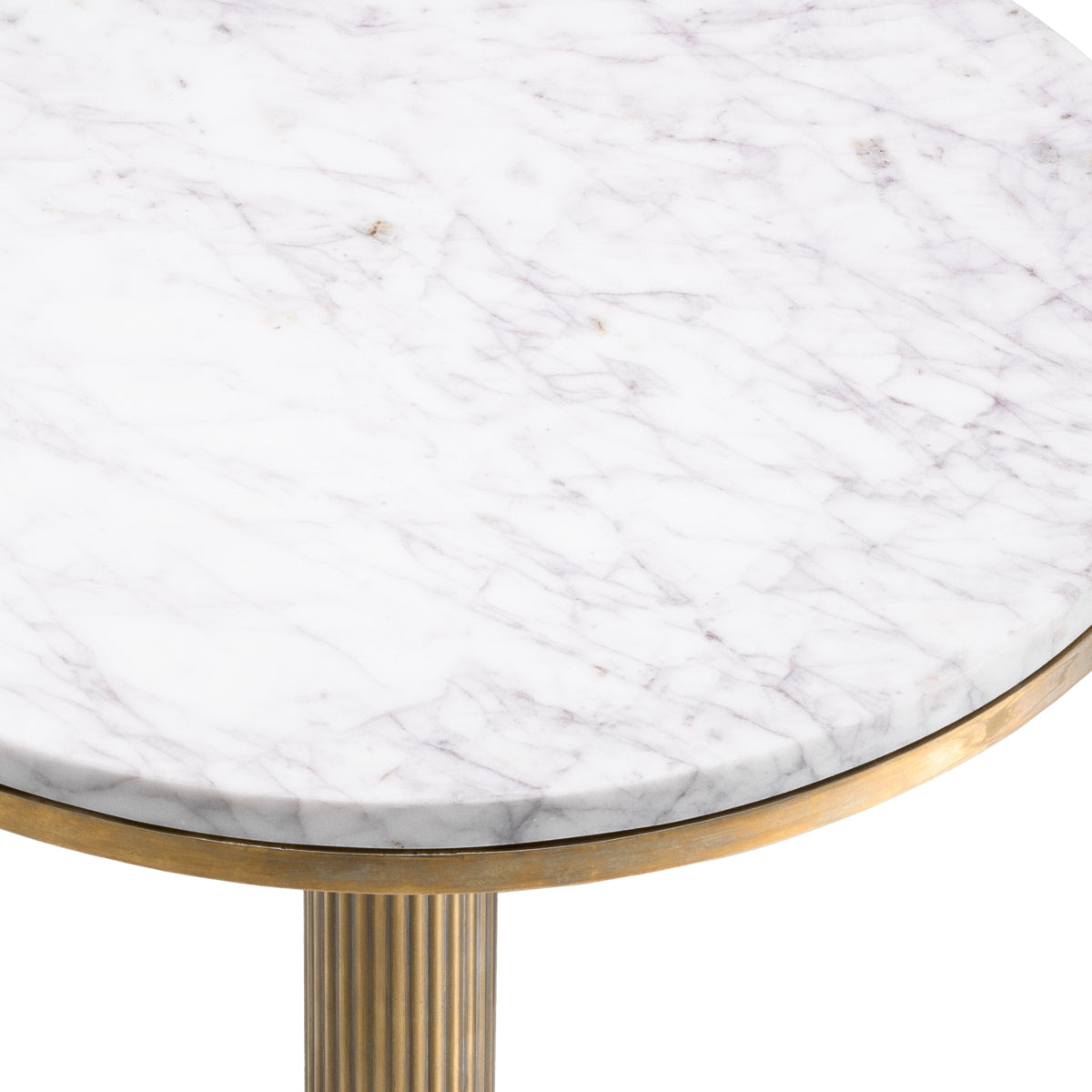 White Marble Side Table Tavolara | Eichholtzmh.com