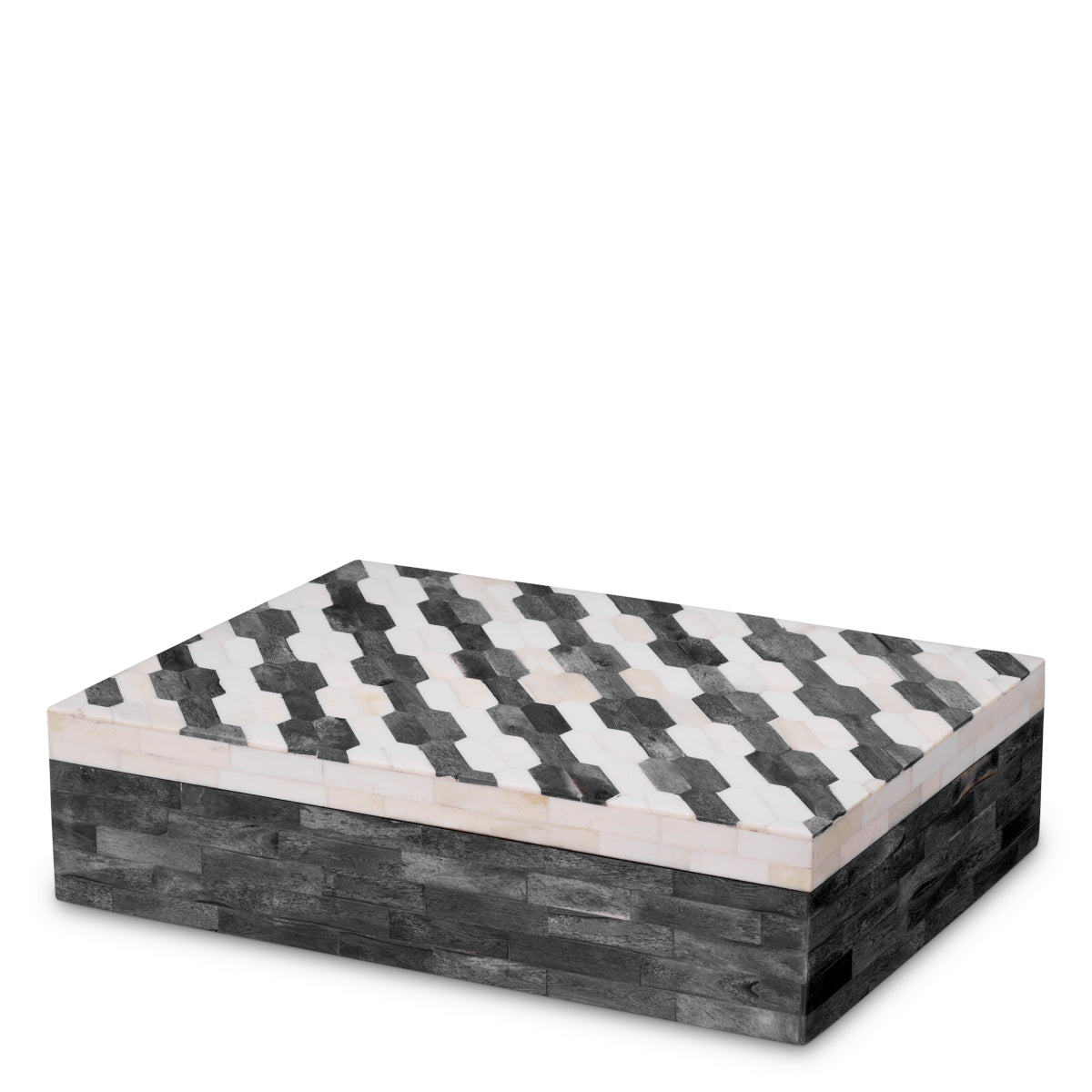 Gray Patterned Box L Rodeo