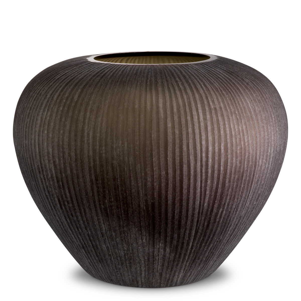 Brown Glass Vase Bayly | Eichholtzmh.com