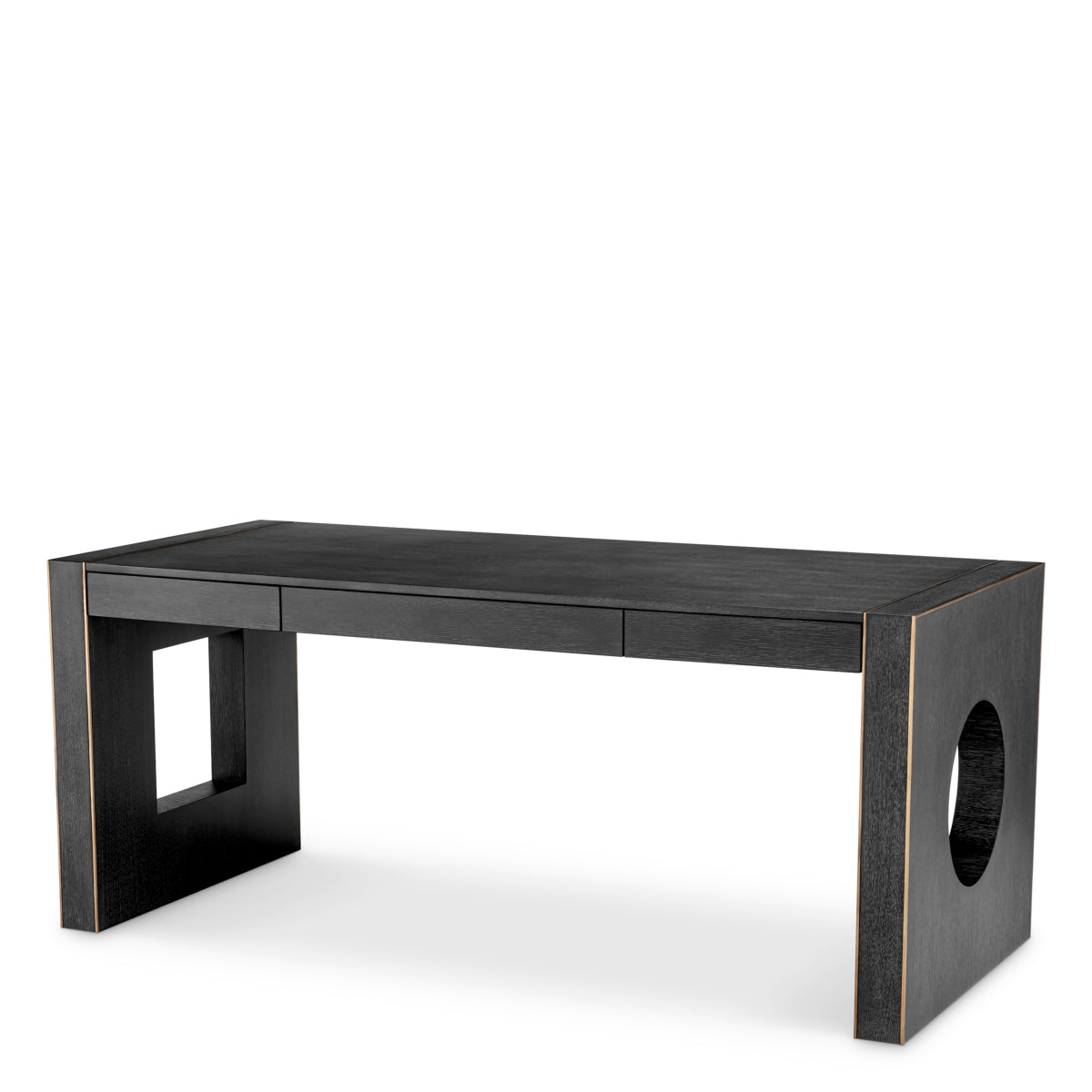 Charcoal Gray Oak Desk Rovigo | Eichholtzmh.com