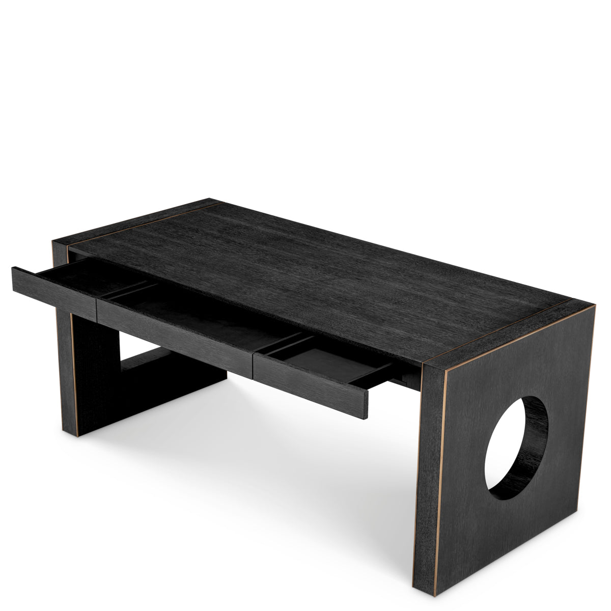 Charcoal Gray Oak Desk Rovigo | Eichholtzmh.com