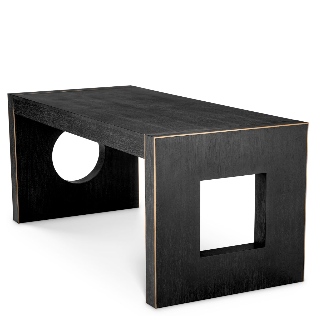 Charcoal Gray Oak Desk Rovigo | Eichholtzmh.com