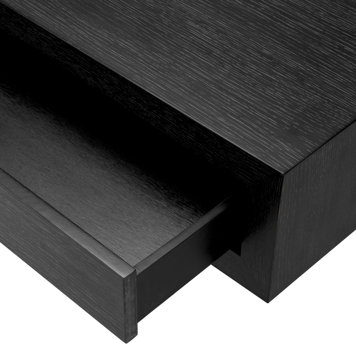 Gray Wooden 2-Drawer Coffee Table Rialto