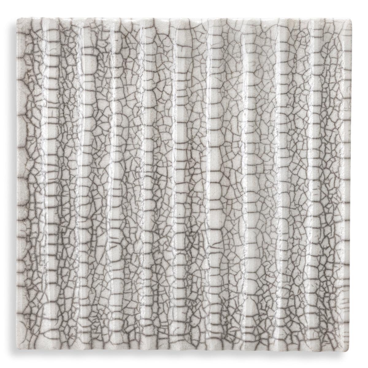 White Straight Ceramic Wall Object Division