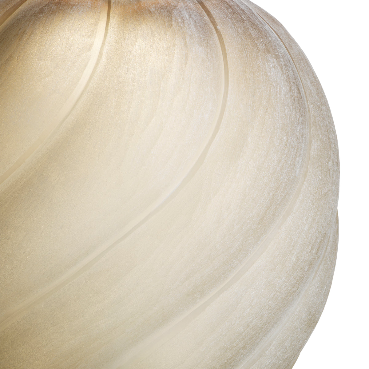 Frosted Sculptural Vase L Sicilia