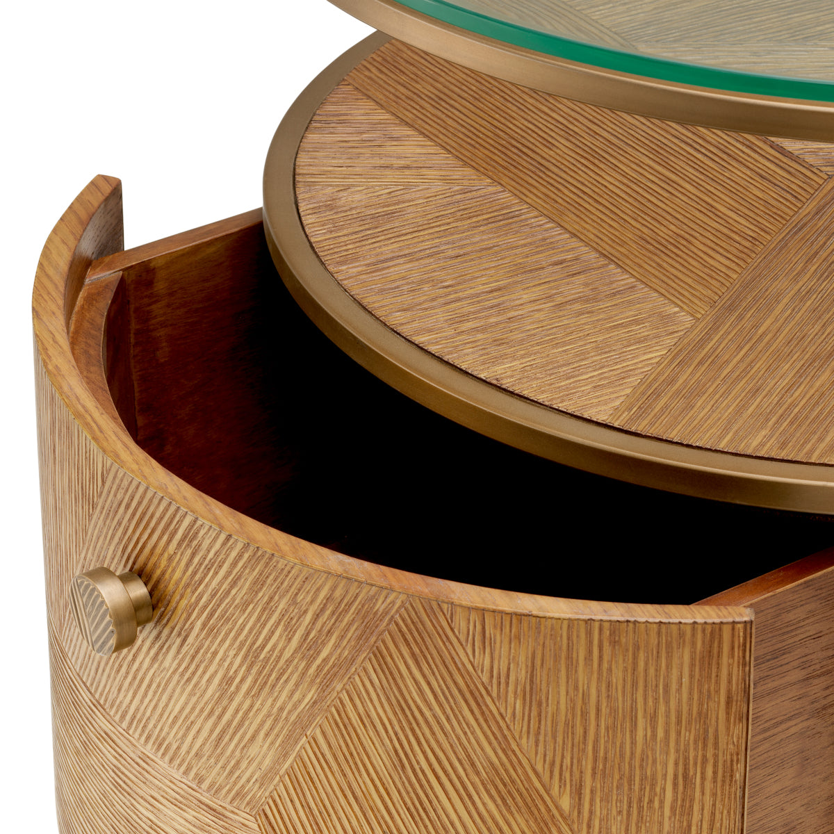 Carved Oak Nightstand Velutto | Eichholtzmh.com