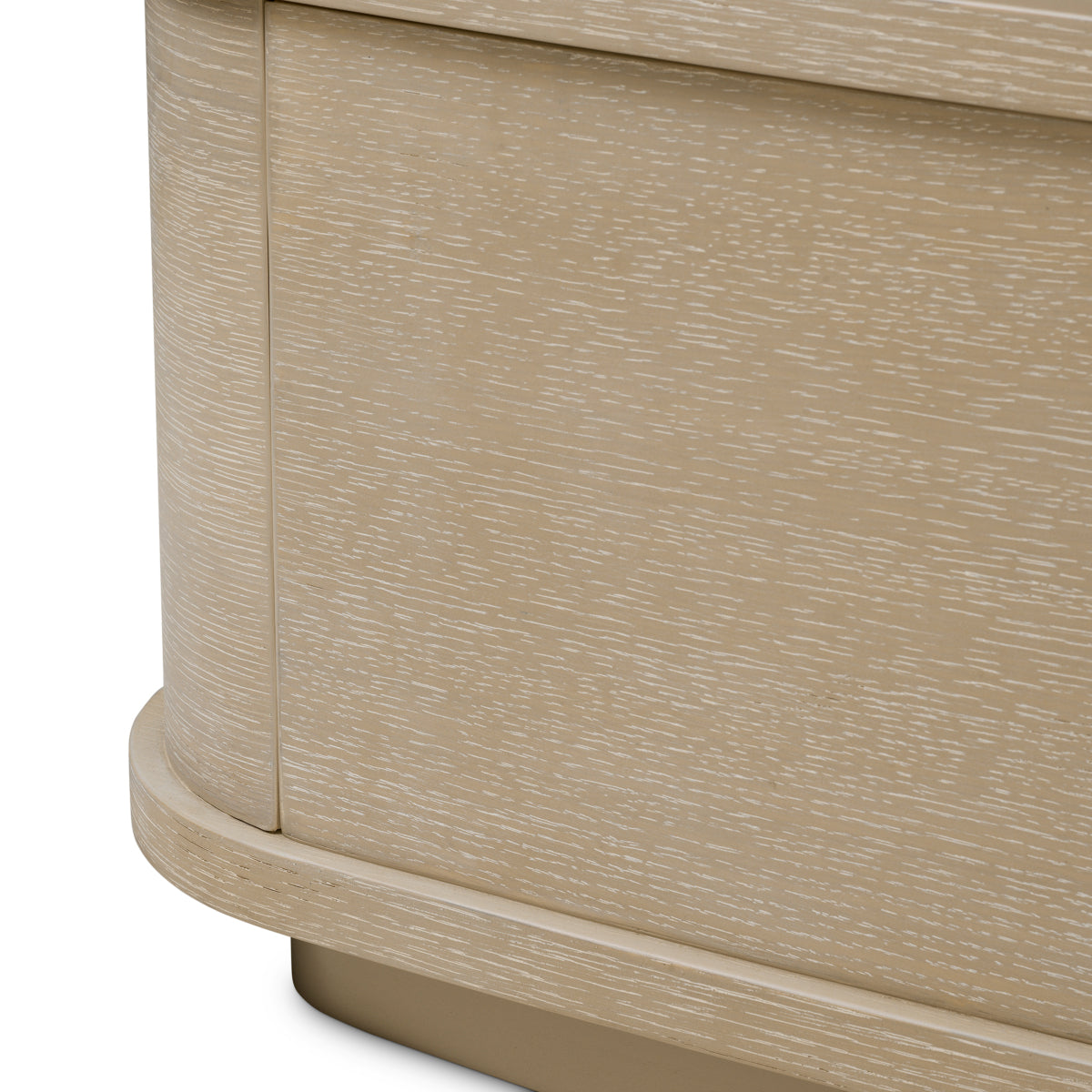 2-Drawer Washed Oak Nightstand S Cabana