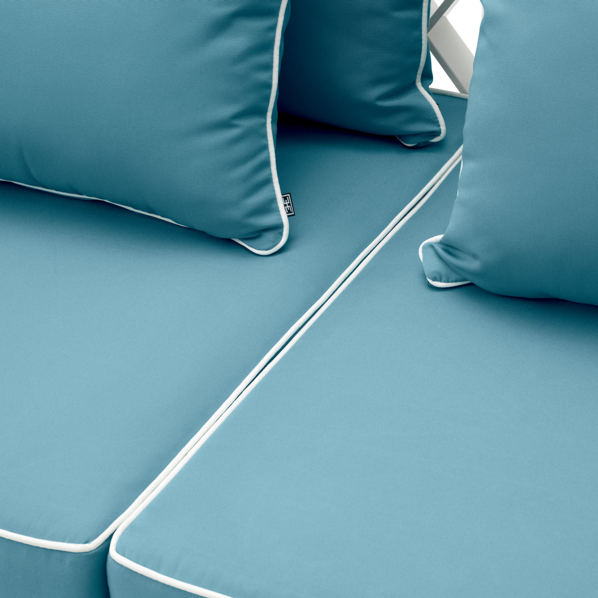 White Cushioned Outdoor Sofa S Ocean Club