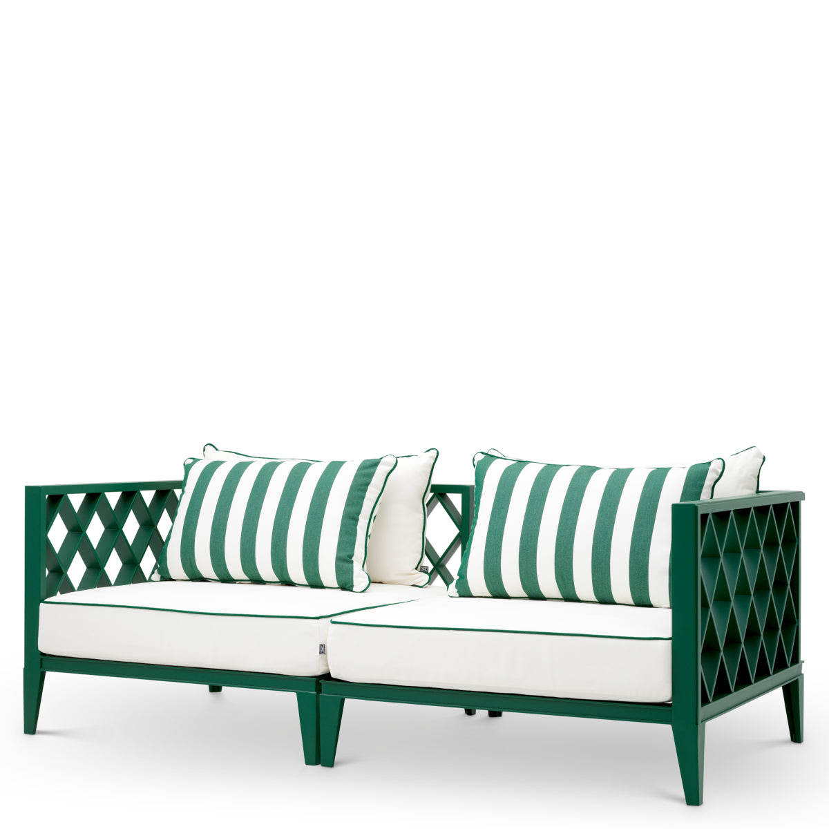 Green Cushioned Outdoor Sofa S Ocean Club